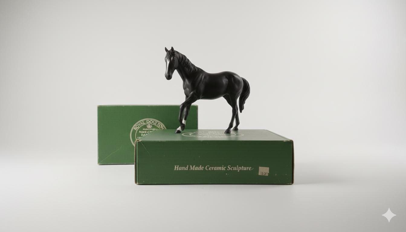 Beswick Horse Black Beauty - Etsy