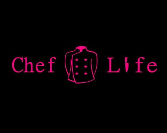 Chef Life with knife Svg Download