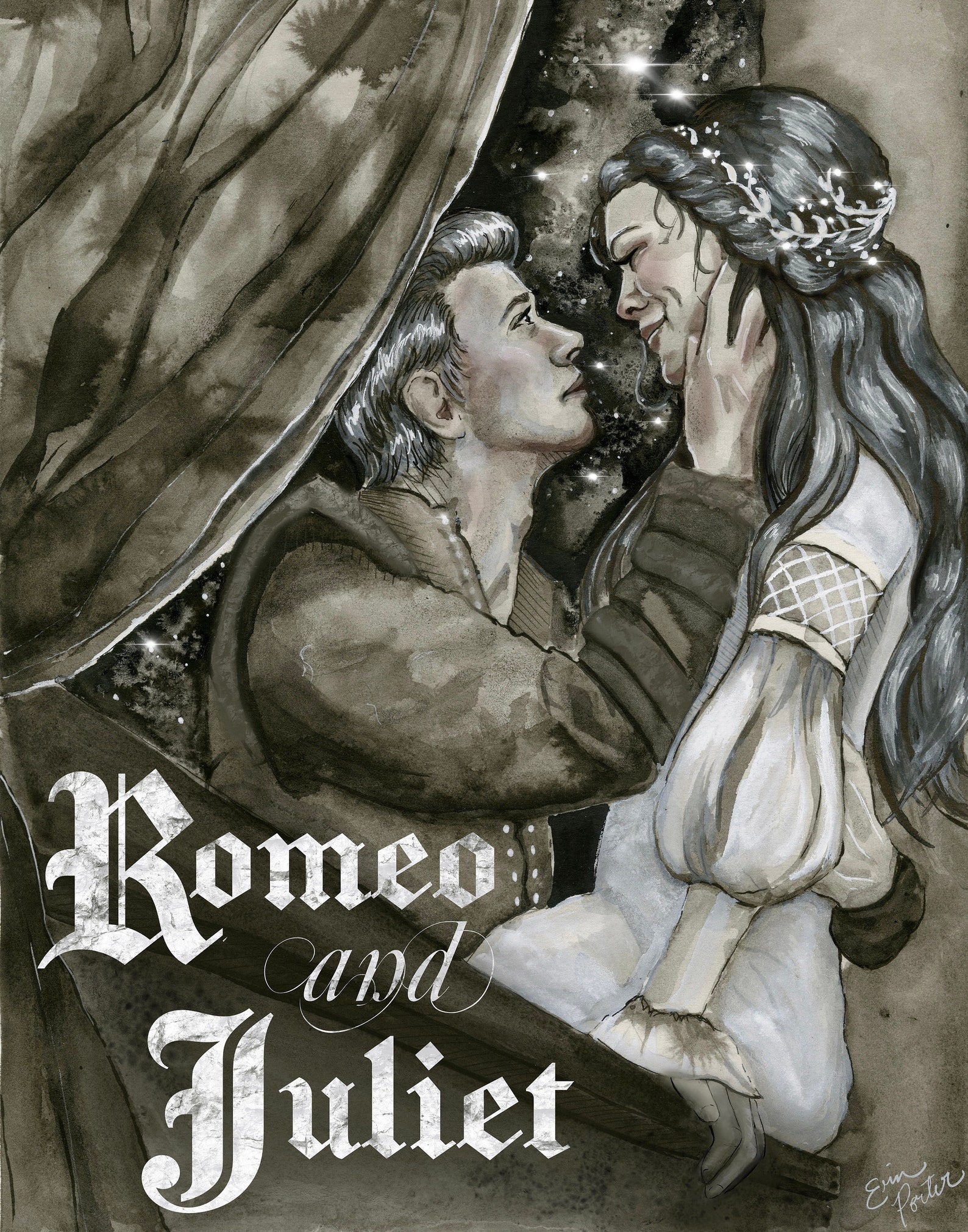Romeo und Julia Druck Shakespeare Poster | Etsy