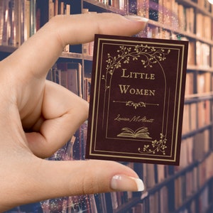Little Women Book Sticker | Bookish Sticker | Classic Book Lover | Waterproof Vinyl | Book Merch | eReader | Kindle Sticker | Teacher Gift |