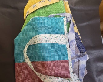Handwoven Lunch Tote: Colorful Woven Bag by OPTIONS Studio