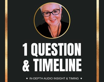 In-Depth 1 Question Reading. Same Day Timeline Timing