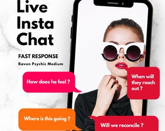 FAST Live Psychic Chat.. 15 Min Reading. Unlimited Questions & PDF