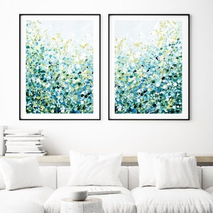 Abstract Wall Art, Set of 2 Prints, Large Wall Art Prints, Abstract Art Prints, Large Artwork for Walls, Giclee Prints of Abstract Painting