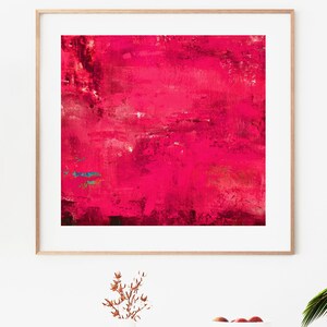 Abstract Art, Abstract Wall Art, Large Artwork for Walls, Extra Large Wall Art Prints, Red Wall Art, 36x36 | 40x40 Prints, Fine Art Print