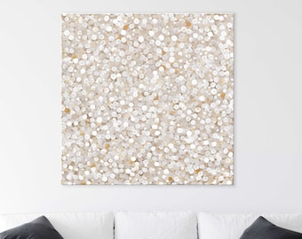 Abstract Painting, Extra Large Wall Art, Neutral Abstract Arwork, Abstract Wall Art, Original Canvas Art, Dot Painting, Acrylic Painting