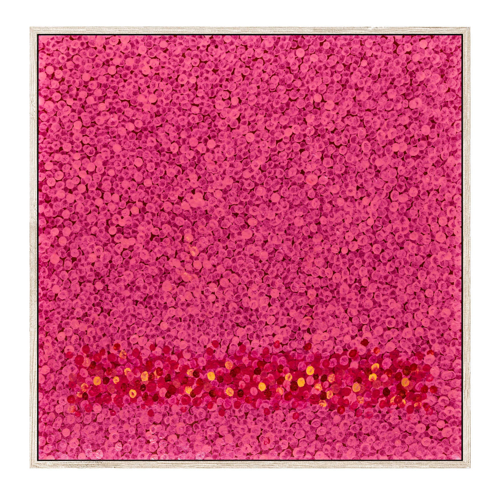 Abstract Painting, Dot Painting, Extra Large Wall Art, Red Artwork for Walls, Abstract Art, Original Painting, Dot Art, Colorful Art