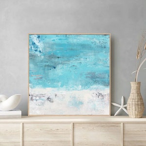 Abstract Wall Art, Abstract Art Print, Large Artwork for Walls, Extra Large Wall Art, Turquoise Abstract Art, Contemporary Art, Giclee Print