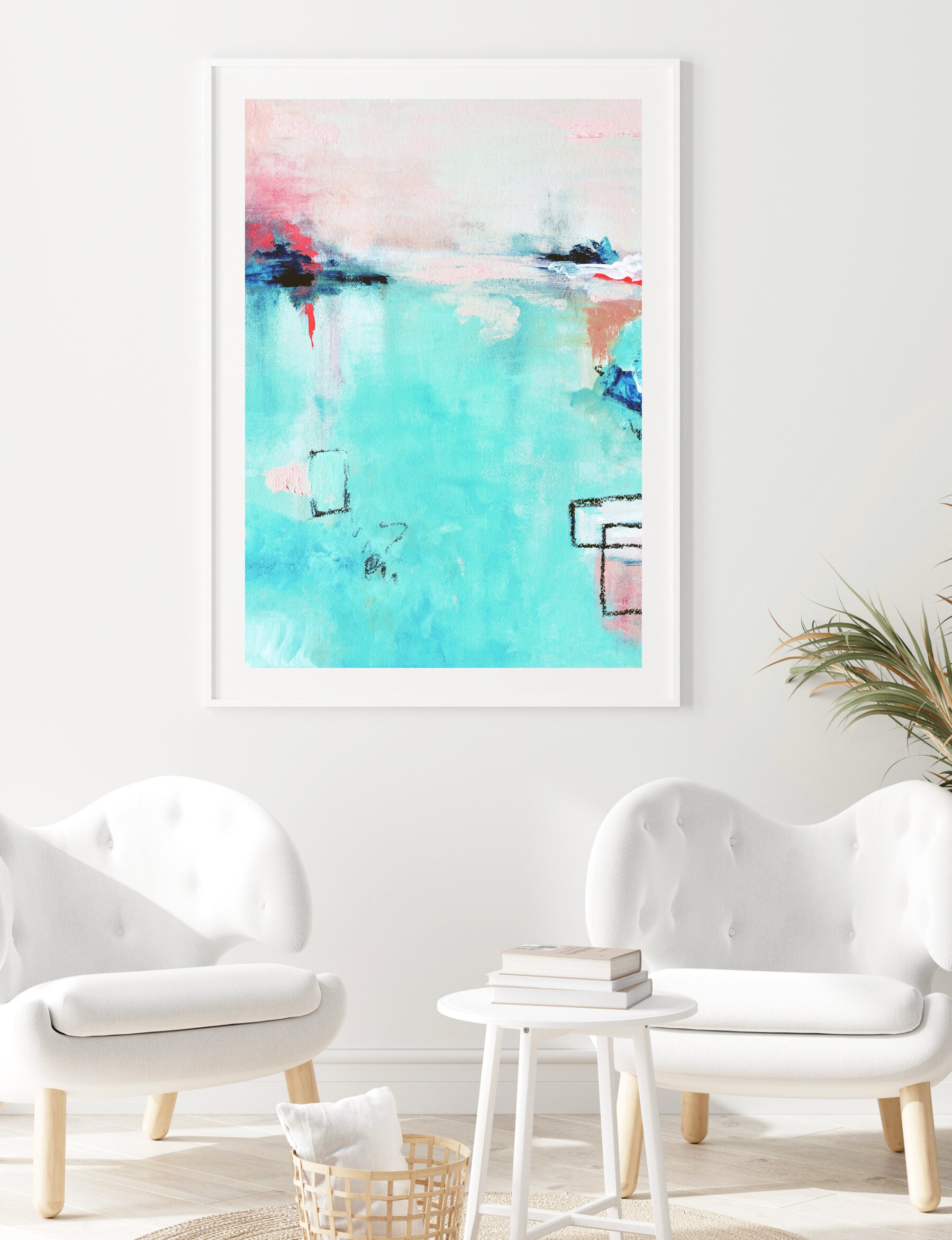 Abstract Art Print Large Artwork for Wall Abstract Wall Art Etsy