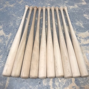 Lot De 2 Battes Baseball Bois érable Game Ready 31 Pouces – Blem, Cupped