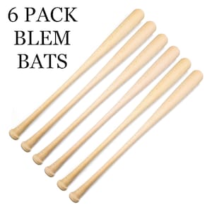6 Game Ready Baseball Bats! (Free Shipping!)
