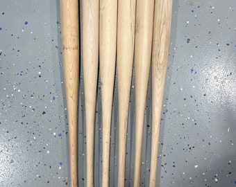 Lot de 10 battes de baseball en bois pour jeunes de 26 à 30 pouces - Livraison gratuite !