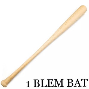 1 Wood Blem Baseball Bat FREE SHIPPING image 1