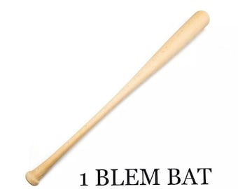 1 Wood Blem Baseball Bat! FREE SHIPPING!