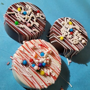 Chocolate covered oreos