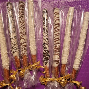 Chocolate covered pretzels