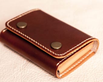 Leather card holder