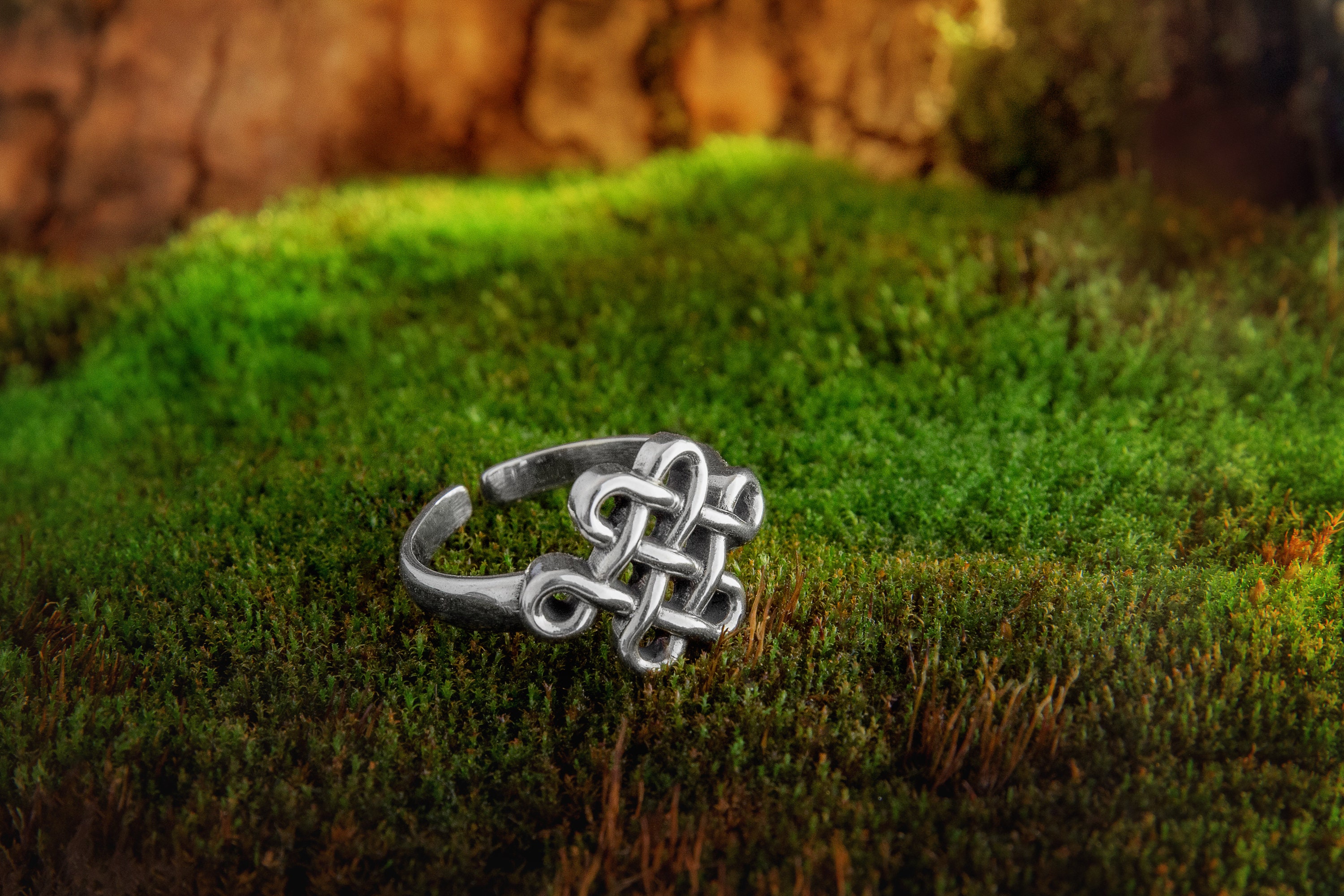 Mystic Knot ring Mystic knot Mystic knot ring Eternal knot Etsy