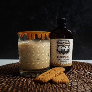 Demerara Cocktail Mix- Real Ingredients Only  -  Excellent Gift- 8 Ounce Bottle - 9 Flavors - Excellent Gift