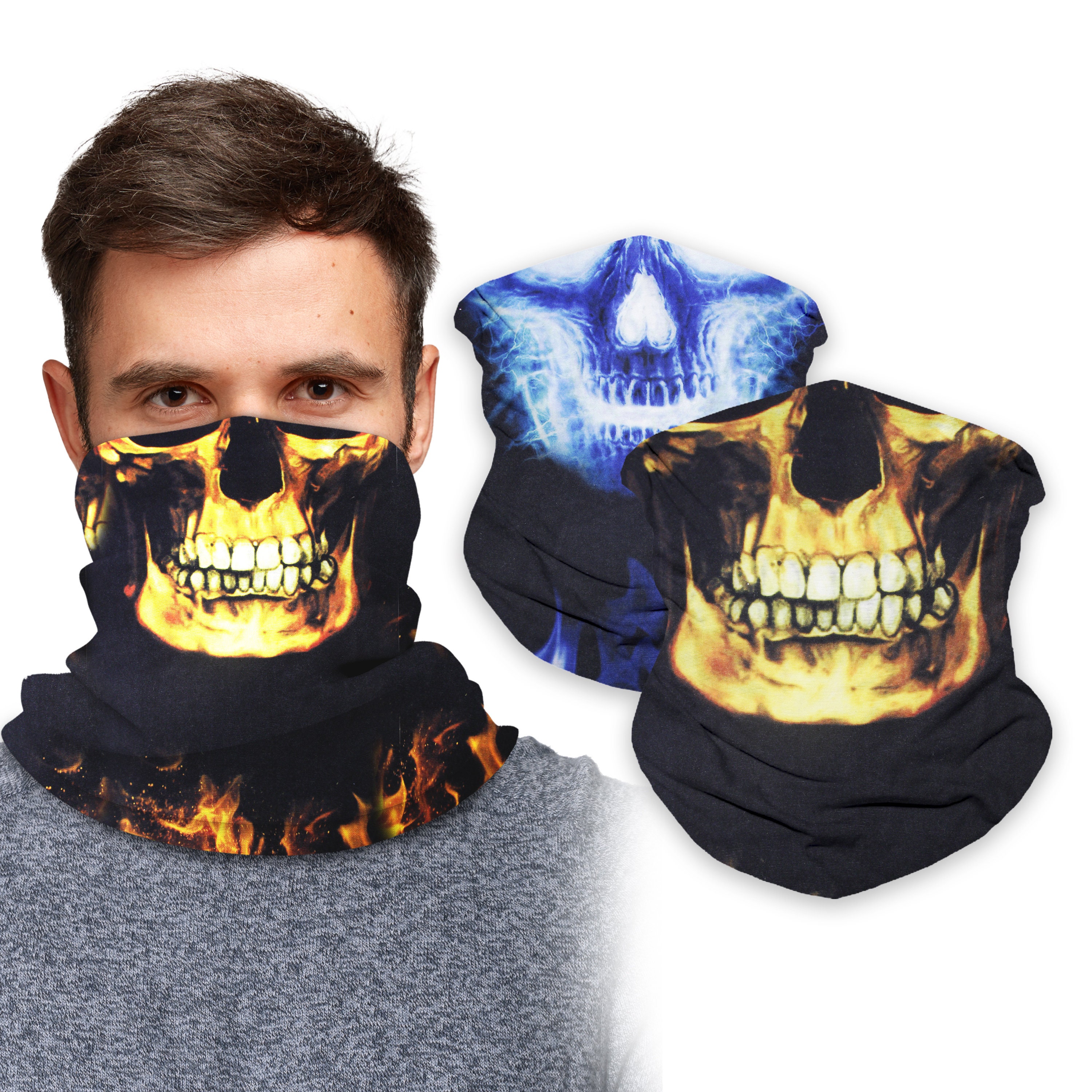 Scaldacollo Snood Bandana Con Bandiera Tedesca - Bevor, Unisex, In Poliestere