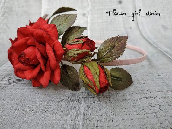 rose for hair