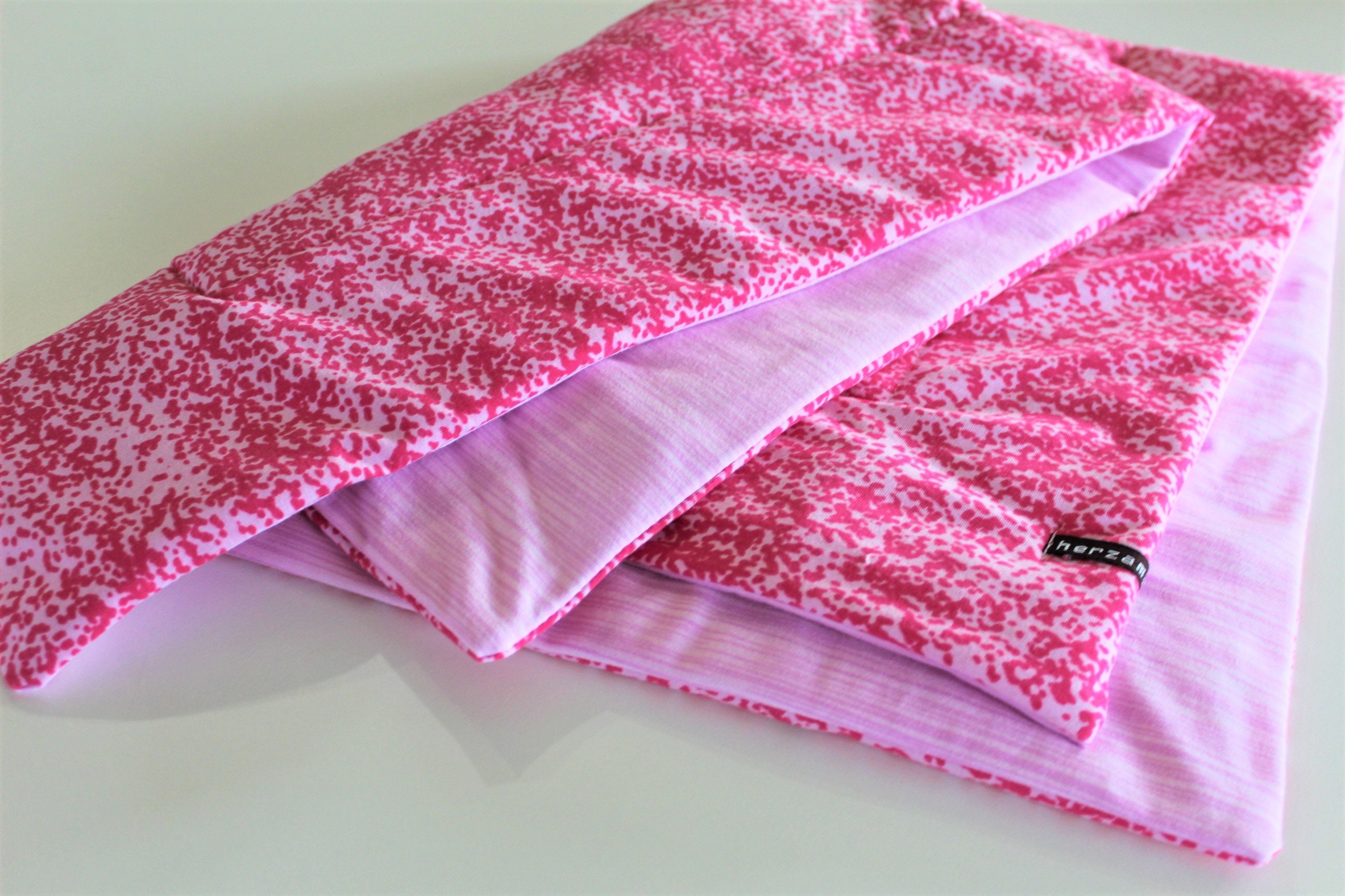 Lightweight baby blanket reversible blanket 90cm x 55cm Etsy