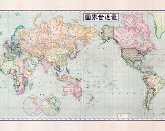 Carte Du Monde Etsy Carte Du Monde Etsy