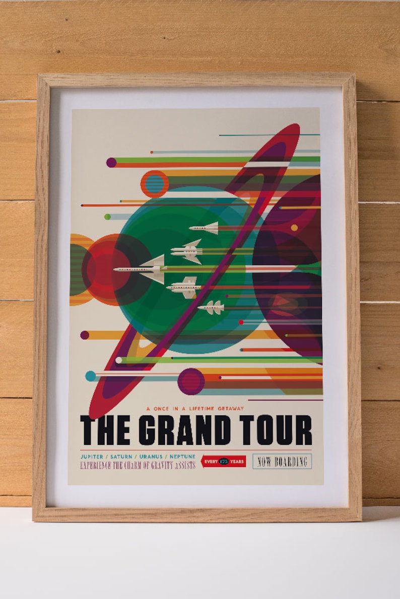 voyager grand tour poster