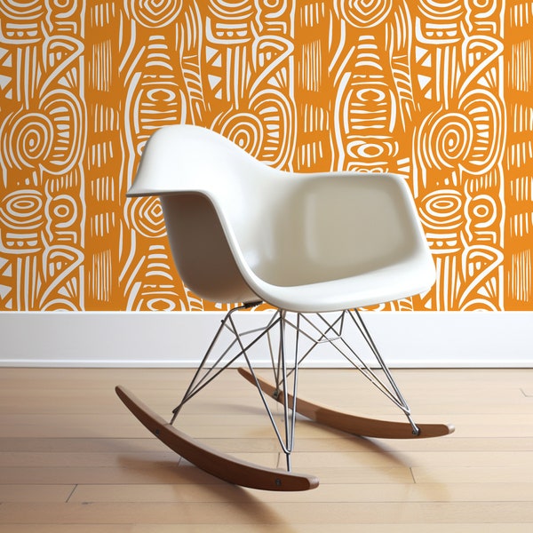 Tiki Wallpaper - Etsy