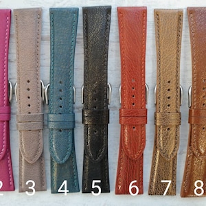 Bespoke leather watch band
