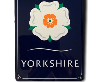 Yorkshire Metal Wall Sign 150 x 210mm