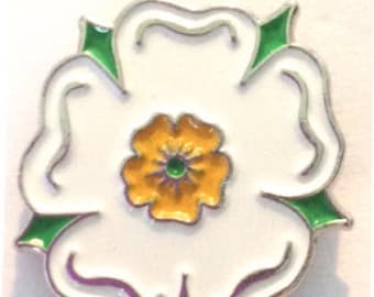 Yorkshire Rose Enamel Pin Badge