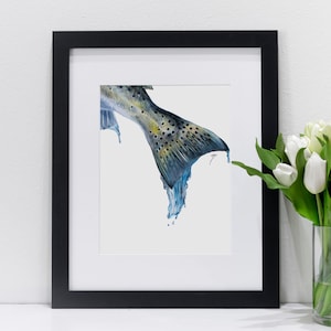 Speckled Trout Dripping Tail Series Fish Giclee Print | Inshore Fishing