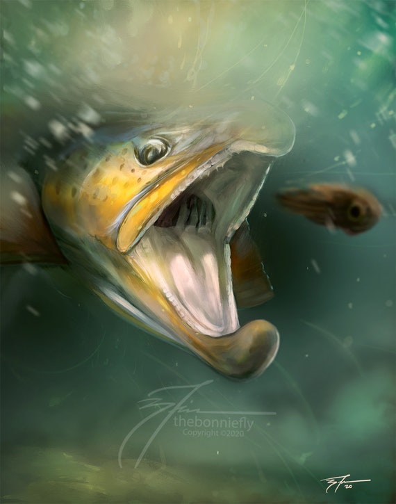 Trout art deals