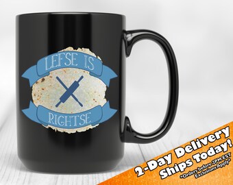PixiDoodle® Scandinavian Norwegian Potetkake Lefse-Pølse Med Lompe Mug-Funny Norwegian Nordlandslefse Gift