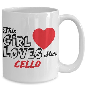 PixiDoodle® Orchestra Cello Player&#39;s Musician Coffee Mug