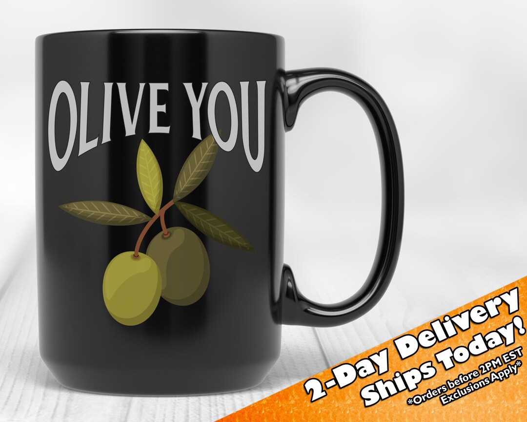 Pixidoodle™ Olive Lover's Food Pun I Love Youolive Juice Homophone