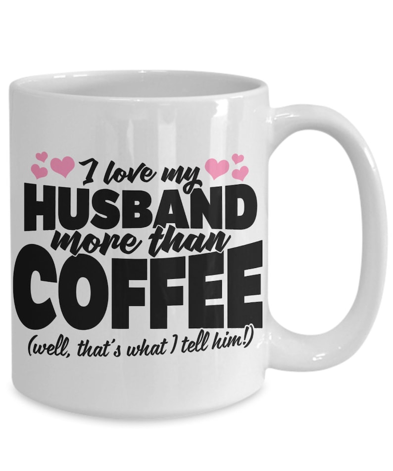 Designsify Gifts, I Love My Husband More Than Pottery, 11oz Accent Coffee Mug Green Ceramic Tea-Cup With Handle, For Birthday Anniversary Mom Dad Parents Fathers Mothers Day Party, To Men Women
