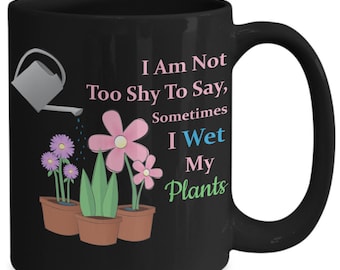 PixiDoodle™ Funny Gardening Plant Lady Coffee Mug