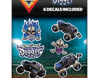 Son-Uva Digger Monster Jam Vinyl Decals - Truck Stickers