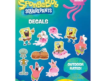 Stickers Bob l'éponge : Stickers vinyles sous licence Nickelodeon