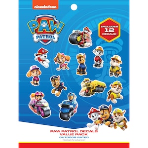 Paw Patrol Decals - Nickelodeon Licensed Paw Patrol Stickers for Kids and Adults - Vinyl Decals for Laptop, Tumbler, Water Bottle, Vehicles