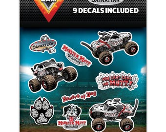 Stickers Dalmatien Monster Mutt : Stickers vinyles Monster Jam