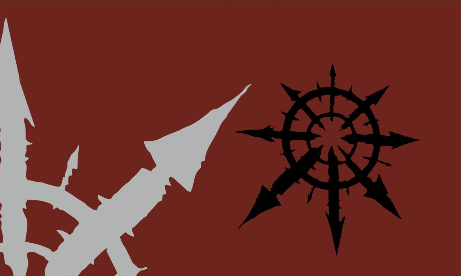 знак хаоса вархаммер 40000. флаг хаоса. зелёная звезда хаоса вархаммер. символ хаоса warhammer. звезда хаоса вархаммер символ.