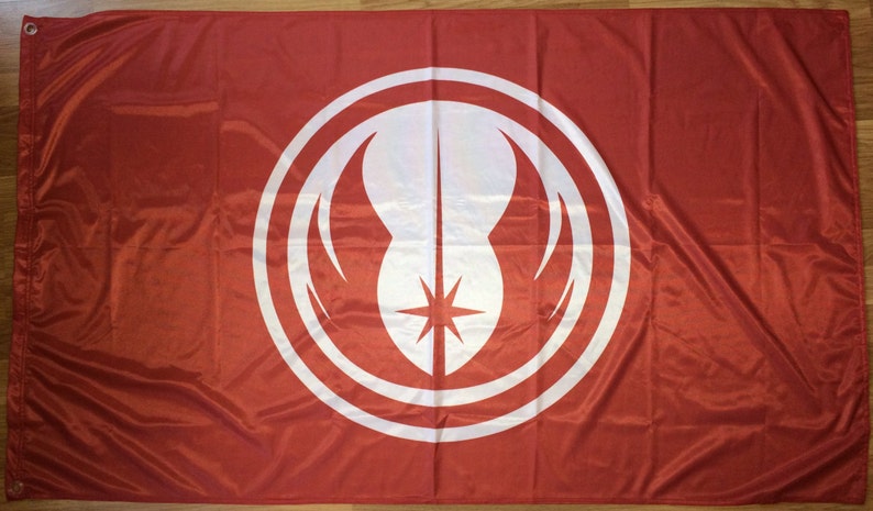 Star Wars Flag Jedi Order Landscape Long Lasting Flag | Etsy