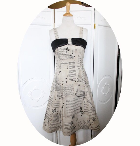 beige cotton dress