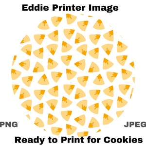 EDDIE Image Nachos Cookie Pattern for Eddie Printer Image mexikanisches Essen BarTender File Nachos Image for Cookie Vatertag Eddie Nacho JT275