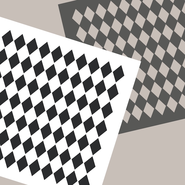 Pochoir numérique Harlequin Cookie Pochoir SVG Argyle Pochoir Harlequin Motif Pochoir Argyle Motif Arrière-plan Pochoir Argile Modèle JT079