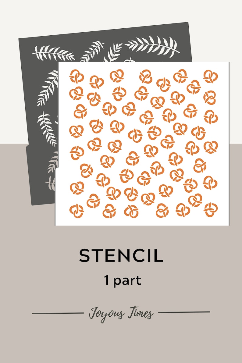 DIGITAL Stencil, Pretzels Cookie Stencil SVG and PNG Files, JT002 - Etsy