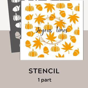 Stincil Fall Digital STENCIL Fall Cookie Stencil SVG Fall Leaves Stencil Pumpkin ...